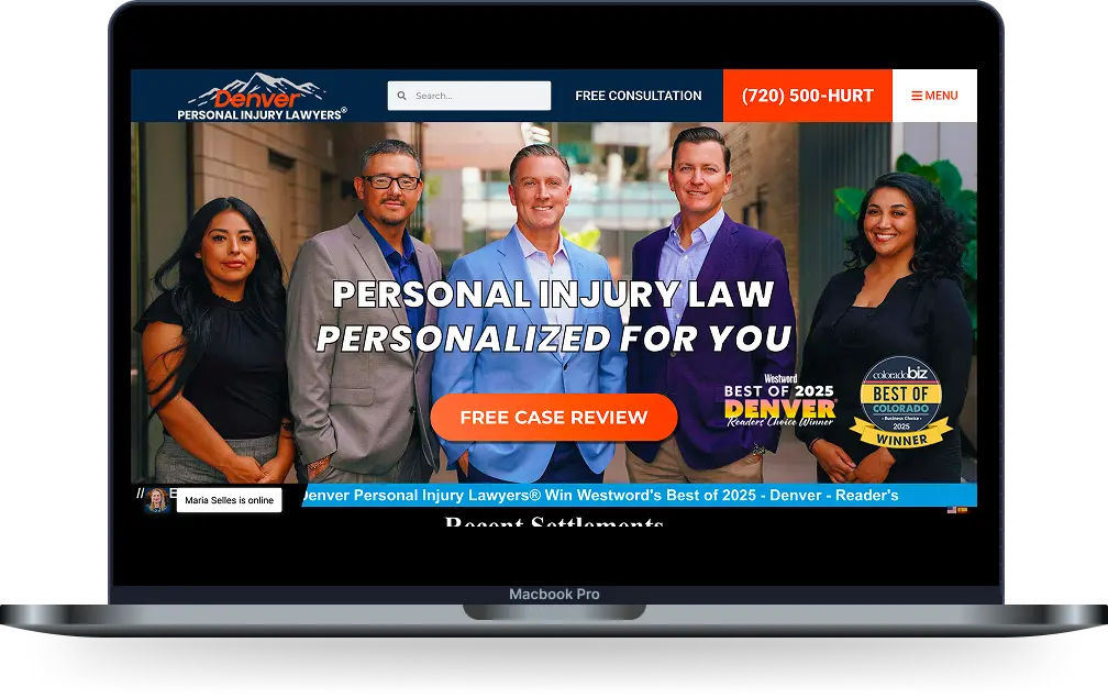Denver Personal Injury Lawyers web